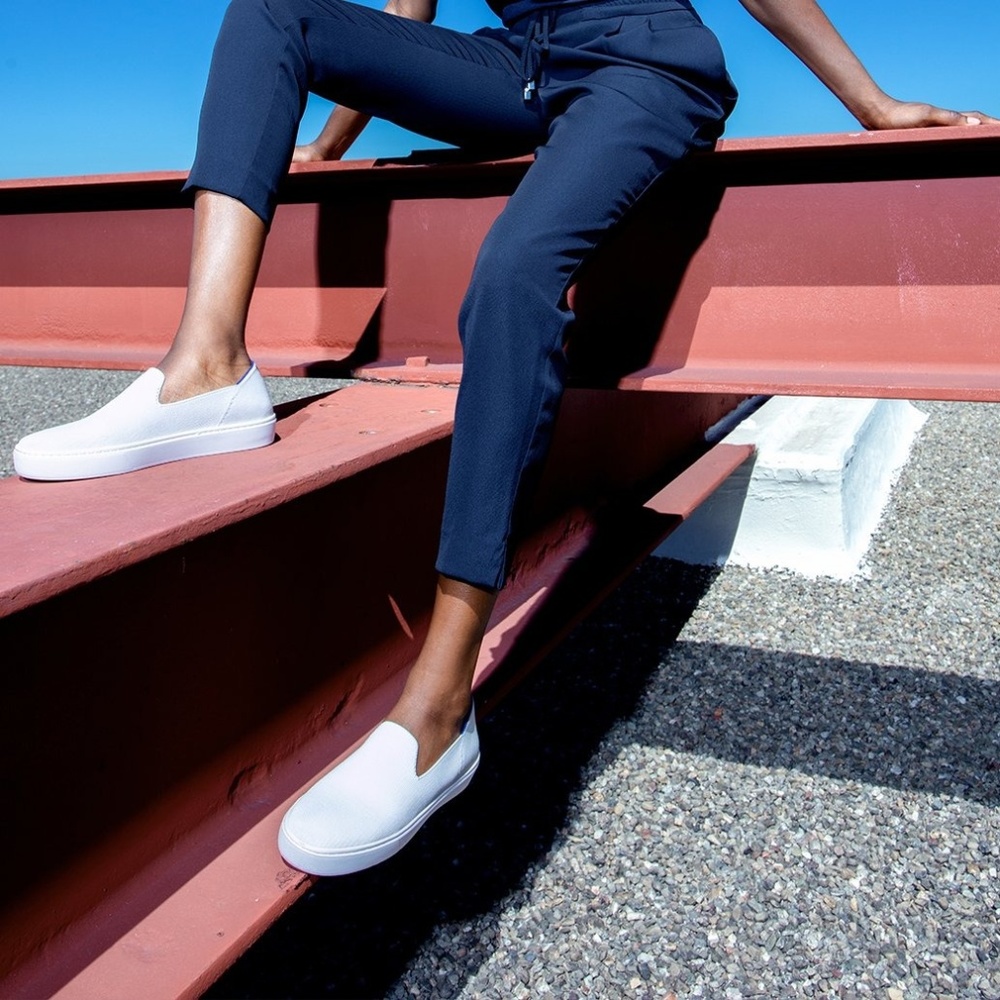 Rothys White Flats